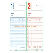 Schede marcatempo CARTELLINI