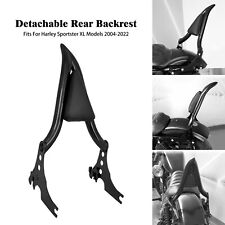 Detachable Passenger Sissy Bar Backrest For Harley Sportster 883 1200 72 04-2022
