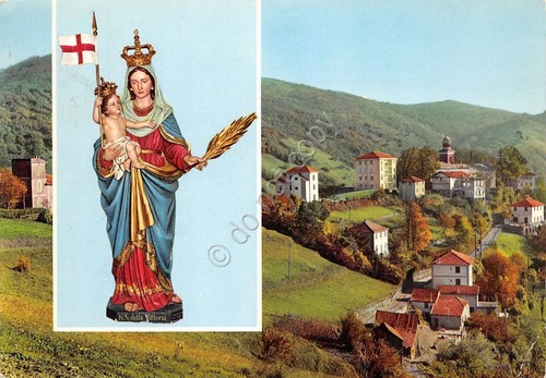 Cartolina santuario della - santuario, n.s.