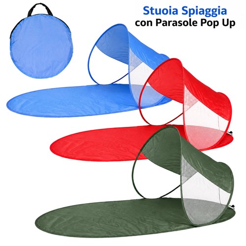Stuoia spiaggia con parasole - spiaggia,