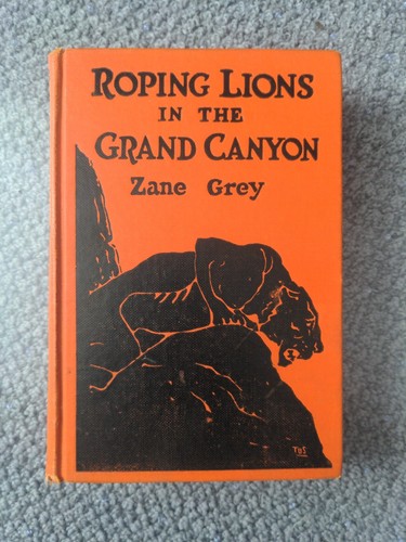 Roping lions the grand - lions, in