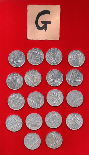 Dieci lire monete 1951 - 10,
