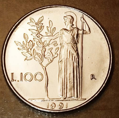 Moneta 100 lire piccola - da,