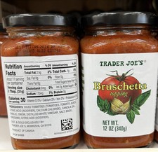 TRADER JOES BRUSCHETTA TOPPING