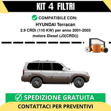 Kit 4 Filtri Tagliando per