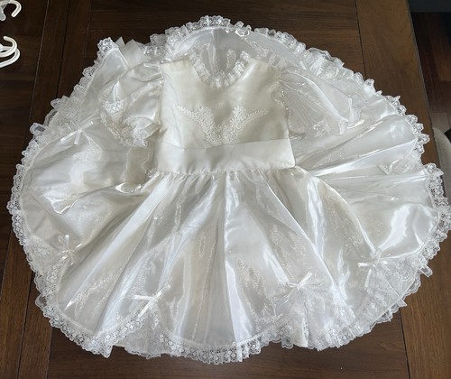 Abito bambina vintage - , bianco