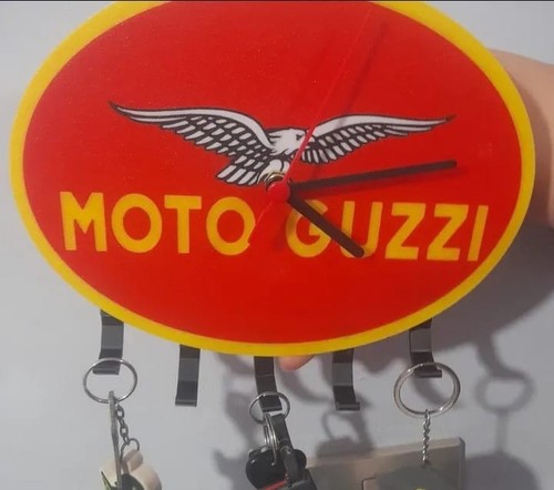 Moto guzzi orogio parete - orogio,