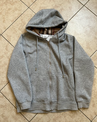 Felpa zip burberry - felpa,