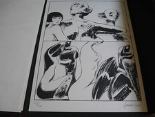 Guido Crepax, STUPENDA litografia "Valentina inconta Moore" ORIGINALE, AFFARE!!