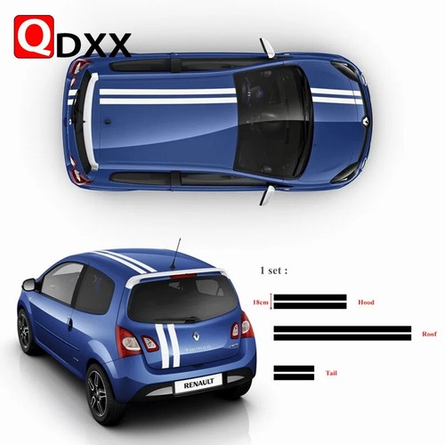 Strisce sportive cofano auto