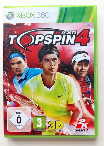 Xbox 360 topspin - xbox,