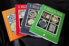 IL MEGLIO DA POLSO LIBRO OROLOGI STUDIO ZETA  NUOVI SIGILLATI! 4 LIBRI!