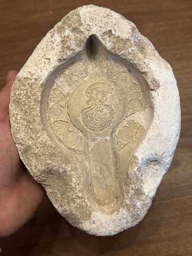 Raro stampo romano lampada - romano,