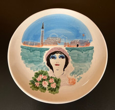 Piatto ceramica dipinto a mano