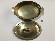 Pentola ovale in ottone