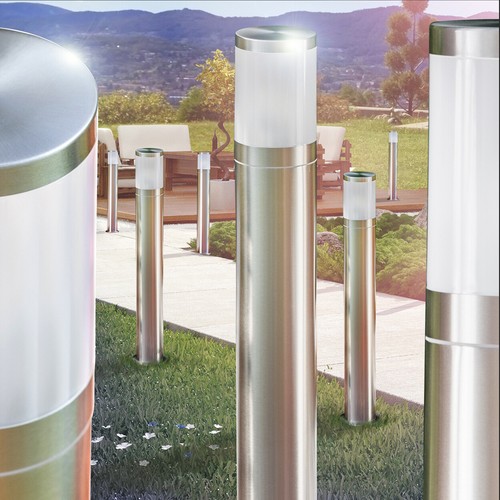 Acciaio inox lampione ip44 - acciaio,