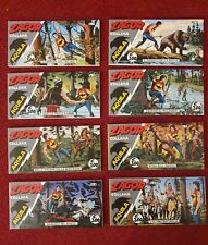 ZAGOR STRISCE INEDITE COLLANA AQUILA COMPLETA 1/8 - NUOVO