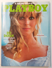 PLAYBOY Aprile 1985 - BO DEREK / ORNELLA VANONI / Playmate CYNDY BROOKS + poster