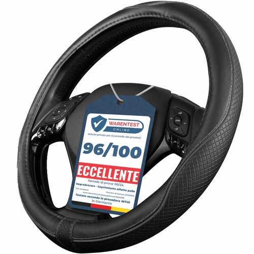 Coprivolante finta pelle nero - finta,