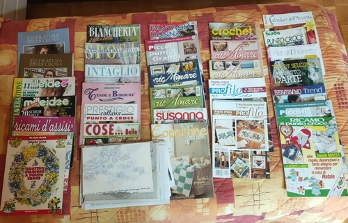 Riviste punto croce - 30,