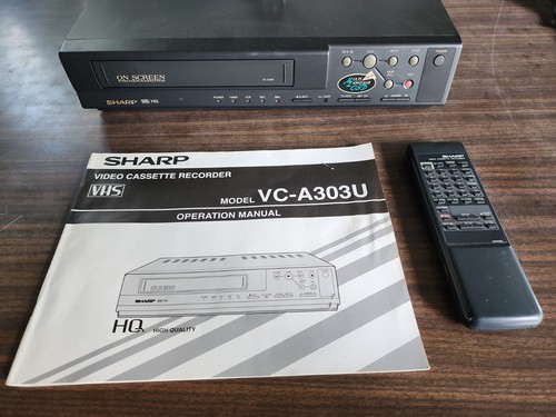 Sharp a303u vhs - sharp, vcr
