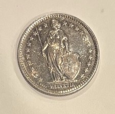 Moneta 2Fr Helvetia 1975