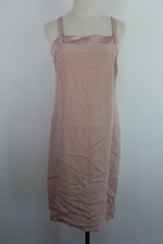 EMME MARELLA VESTITO SMANICATO DONNA ABITO TG 42 WOMAN CASUAL DRESS CUPRO