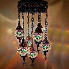 Lampadario a mosaico vetro