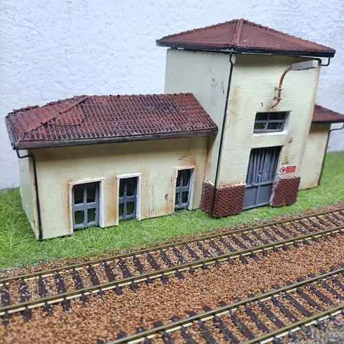 Diorama plastico ferroviario - diorama,
