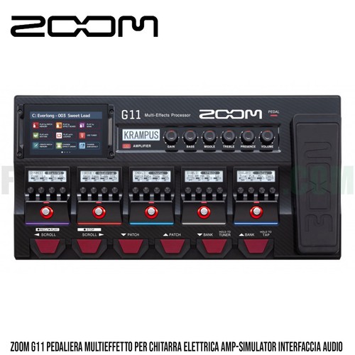 Zoom g11 pedaliera - zoom,