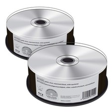 50 BD-R Blu-Ray MediaRange MR513 25GB 6x Silver unprinted