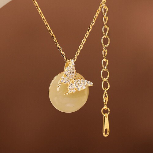 Collana farfalla giada etiana - farfalla,