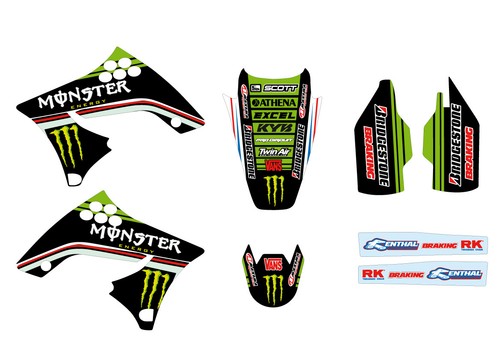 Kit grafiche adesivi - kit,
