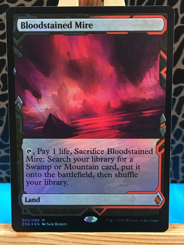 Mtg bloodstained mire - bloodstained,