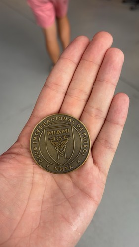 Inter miami medaglia coin - inter, medaglia/coin