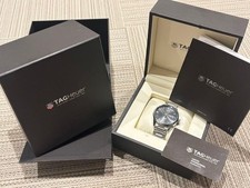 TAG Heuer Carrera CALIBRO5 WAR201A-1 automatico data quadrante nero acciaio inox