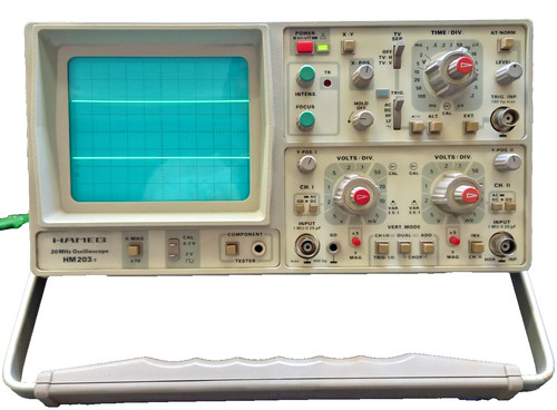Hameg hm203 oscilloscope - hameg,