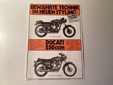 Ducati depliant 250 Desmo/Mark