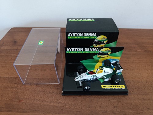 Minichamps 43 ayrton - f1, 1/43