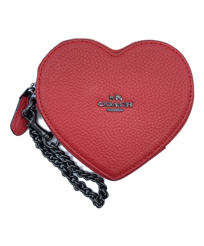 Coach portamonete cuore rosso - coach,