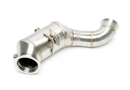 Downpipe inox pour mercedes - pour,
