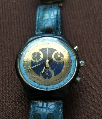 Swatch chrono silver star - swatch,