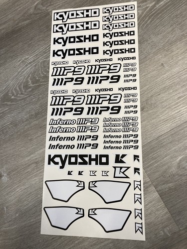 Kit adesivi kyosho inferno mp9 - kyosho,