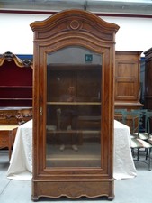 Vetrina/libreria in radica di