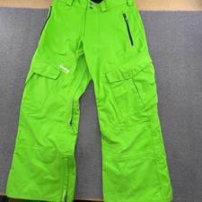 Pantaloni da sci snowboard analogici Burton Render 20k verdi da uomo taglia media impermeabili