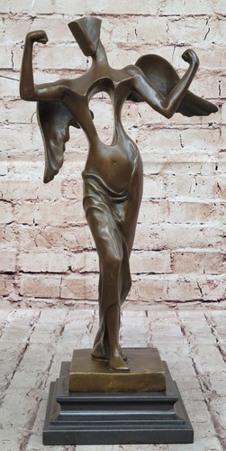 Rara scultura bronzo angelo - bronzo,