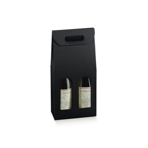 Kraft nero 18x9x38 - kraft, cm