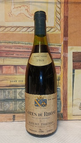 Vino 1969 cotes - cotes, rhone