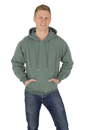 Felpa con cappuccio - , verde