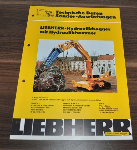 Brochure escavatore ruota